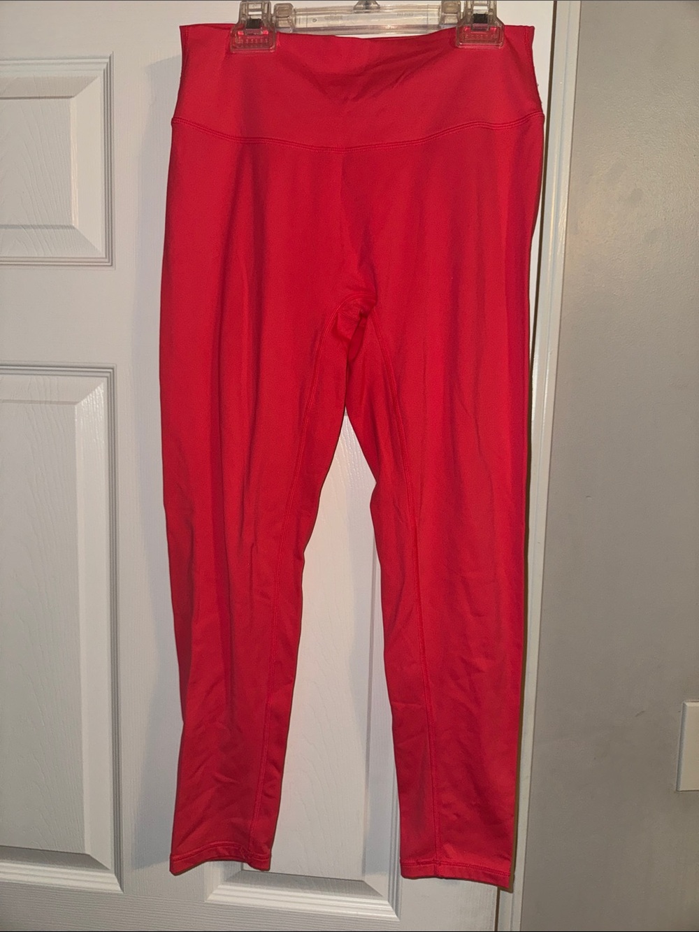 PARAGON Neon Pink Coral High-Waist Leggings